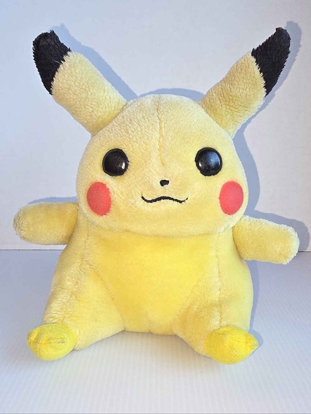 Vintage Pikachu Pokémon 1998 Hasbro Game Freak Nintendo 8" Plush Stuffed Animal